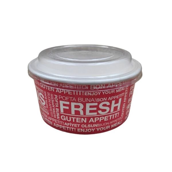 ARNES 750 CC BASKILI KARTON SALATA KASE 500 ADET