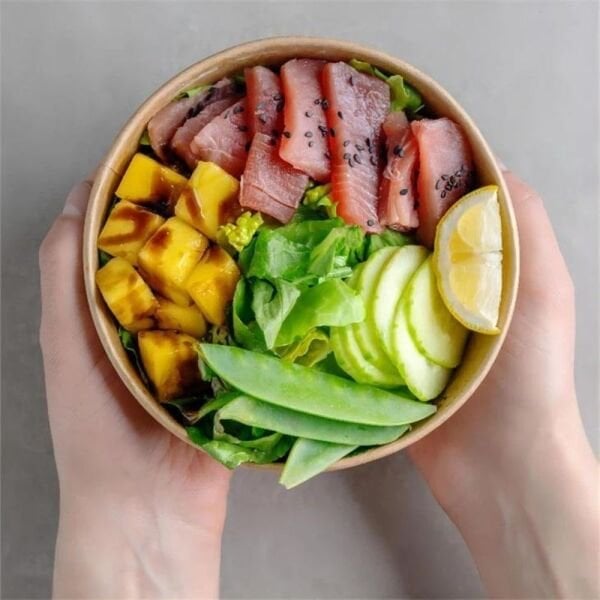 KRAFT ARNES 38 OZ 1100 CC BASKISIZ KARTON SALATA KASE 300 ADET