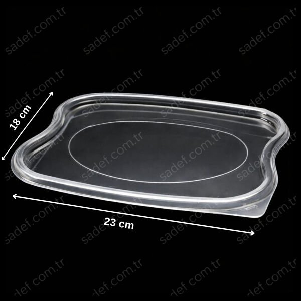 EFM ÖFST TEK BÖLMELİ 13,8 GR ŞEFFAF KAPAK 120 ADET