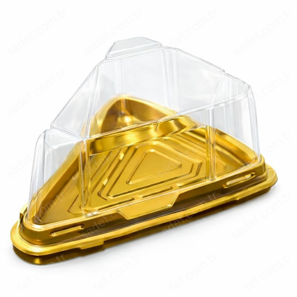EFM ÜÇGEN PASTA GÖVDE  + KAPAK 16 GR GOLD 200 ADET
