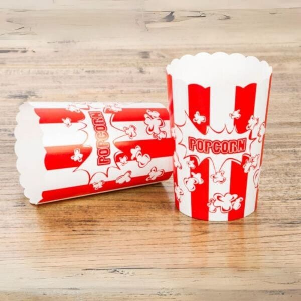 ARNES 16 OZ BASKILI KARTON POPCORN KASE 500 ADET