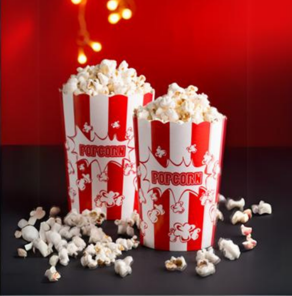 ARNES 26 OZ BASKILI KARTON POPCORN KASE 500 ADET