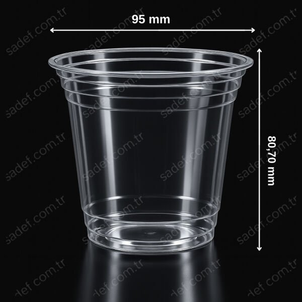 250 CC ( 8 OZ ) PET BARDAK FOLYOTERM 7 GR 1000 ADET