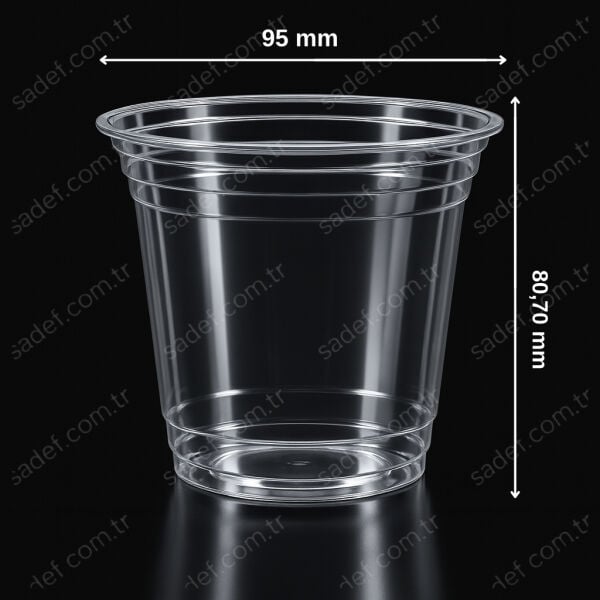 250 CC ( 8 OZ ) PET BARDAK FOLYOTERM 7 GR 1000 ADET