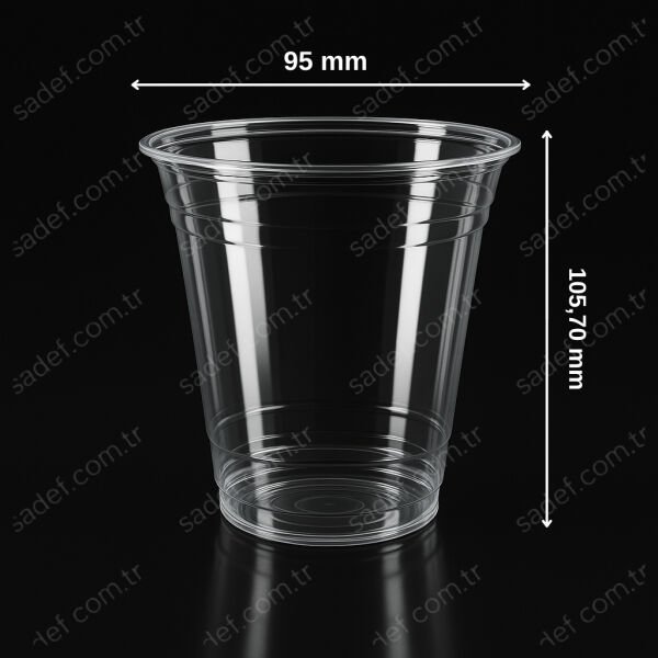 350 CC ( 12 OZ ) PET BARDAK FOLYOTERM 9 GR 1000 ADET