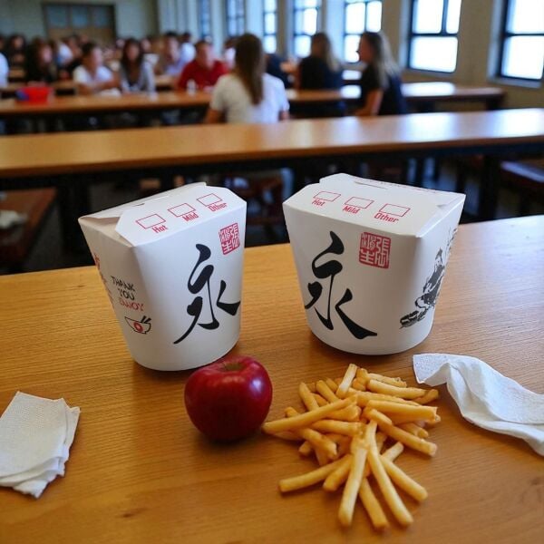 SUŞİ BASKILI ARNES 16 OZ BASKISIZ KARTON LUNCH BOX X 500 ADET