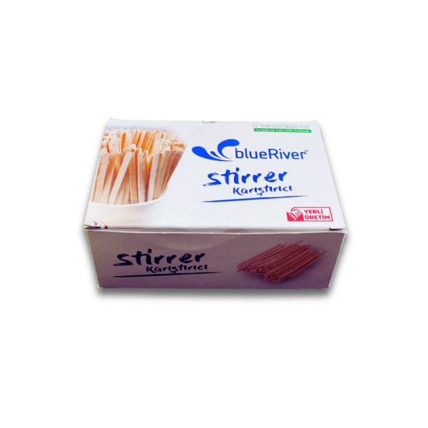 AHŞAP KARIŞTIRICI 11 CM - 400 AD BLUERİVER X 24 PAKET
