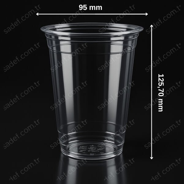 500 CC ( 16 OZ ) PET BARDAK FOLYOTERM 11 GR 1000 ADET