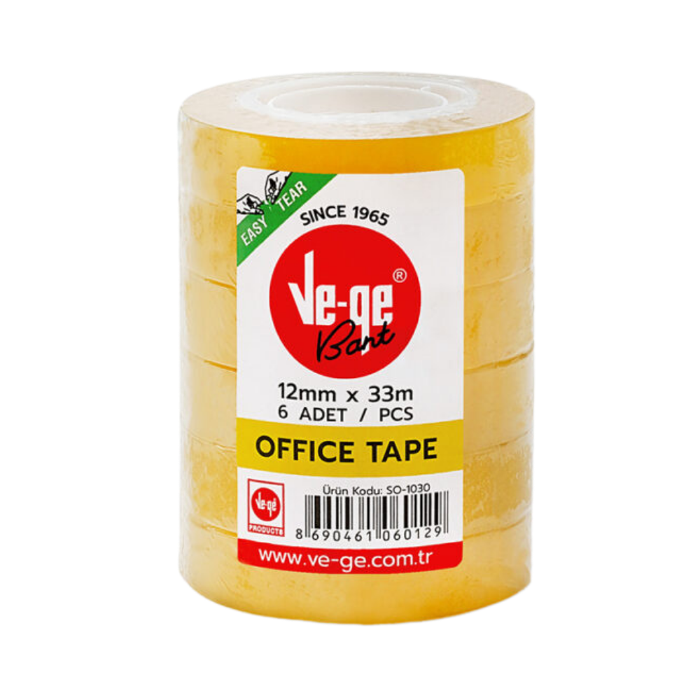 VEGE 12X33 PARA BANT EASY TEAR ŞEFFAF 288 ADET