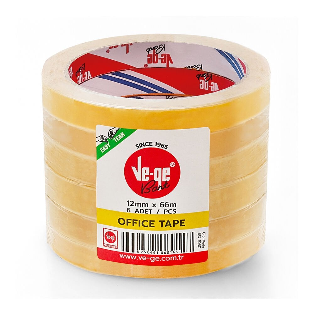 VEGE 12X66 PARA BANT EASY TEAR ŞEFFAF 72 ADET