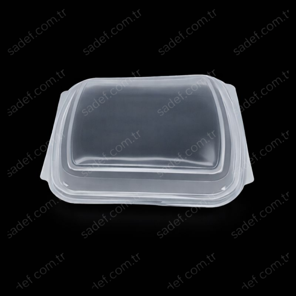 FT296+FT297 TAKIM TEK BÖLMELİ MICROWAVE GÖVDE + KAPAK FOLYOTERM 200 ADET