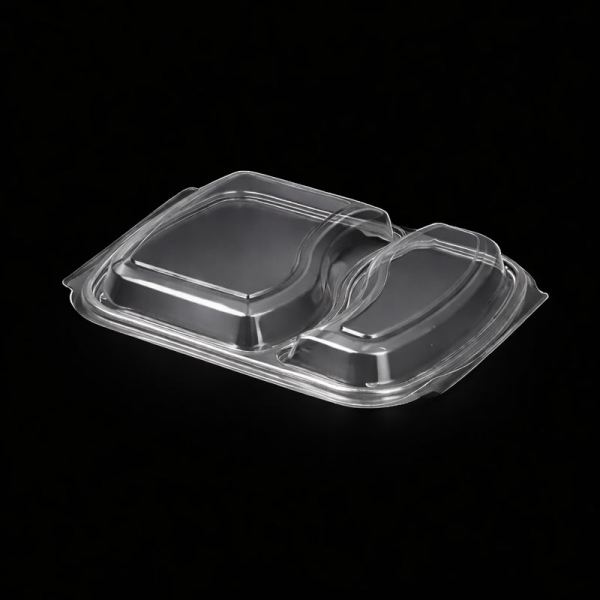 FT292+FT293 TAKIM İKİ BÖLMELİ MICROWAVE GÖVDE + KAPAK FOLYOTERM 200 ADET