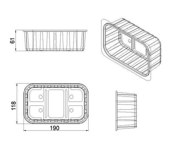 L-023 LİMERA 500 CC KAPAKSIZ ŞALE 10 GR 900 ADET