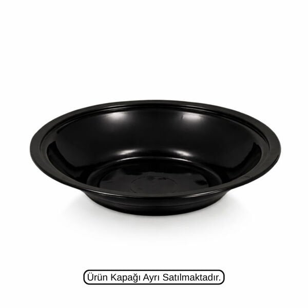 GÖVDE FT120 FOLYOTERM SERVİS VE SALATA KABI SİYAH 600 ADET