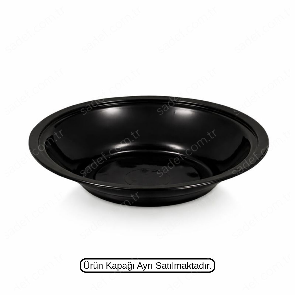 GÖVDE FT120 FOLYOTERM SERVİS VE SALATA KABI SİYAH 600 ADET