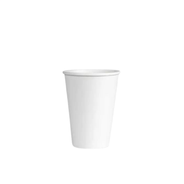 BEYAZ ARNES 12 OZ BASKISIZ KARTON BARDAK SICAK 2000 ADET