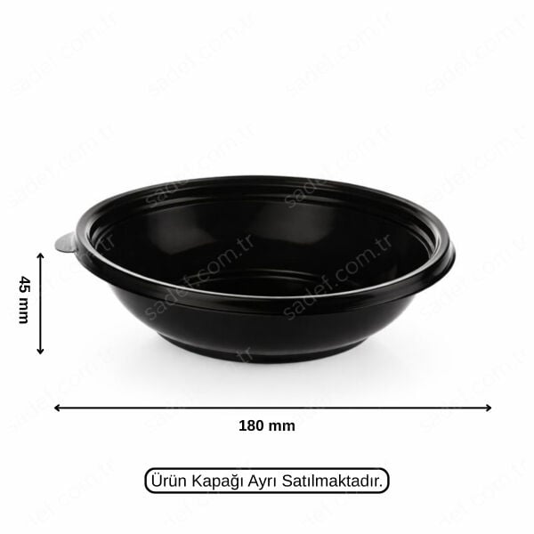 FT725 500 ML PP SERVİS VE SALATA KABI 15 GR FOLYOTERM 300 ADET