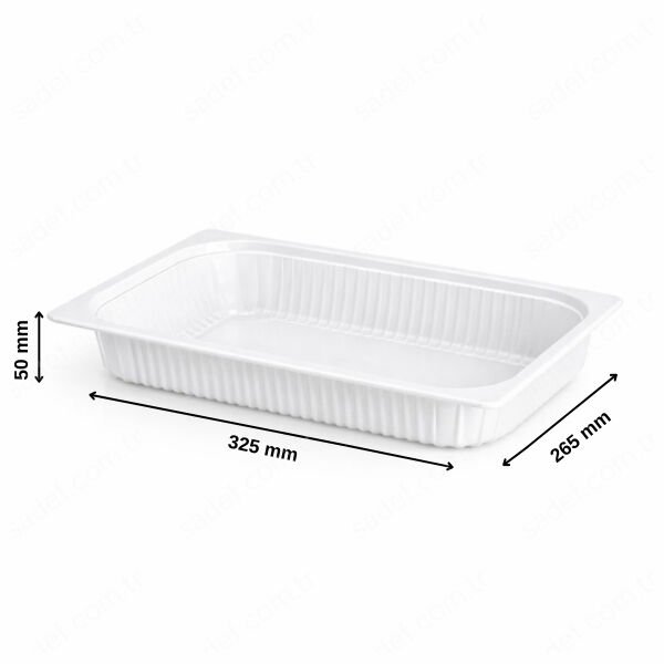 H:50 FT 340 325X265 ÜST FOLYO YAPIŞTIRMALI KAP PP 57 GR BEYAZ 220 ADET