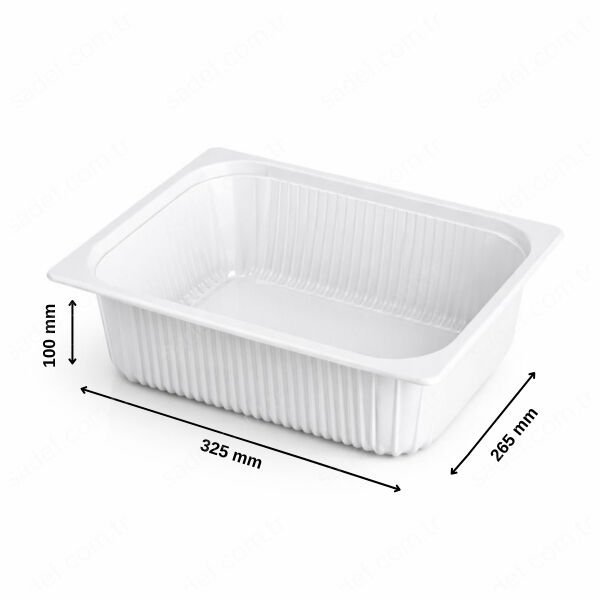 H:100 FT 340 325X265 ÜST FOLYO YAPIŞTIRMALI KAP PP 77 GR BEYAZ 200 ADET