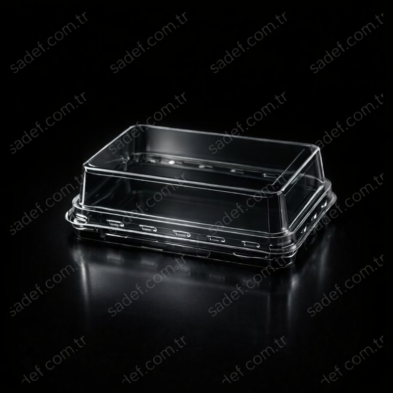 KAPAK BOMBE FT 73 B ŞEFFAF DONDURMA KASE  7 GR 140*95 FOLYOTERM 1200 ADET