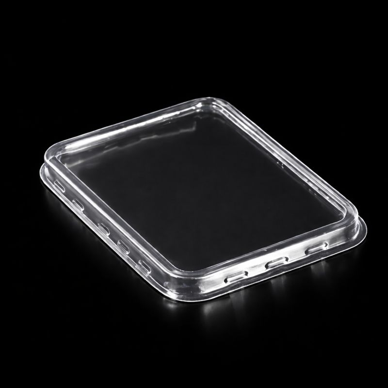 DÜZ KAPAK FT 73 D ŞEFFAF DONDURMA KASE 140*95 5 GR FOLYOTERM 1200 ADET