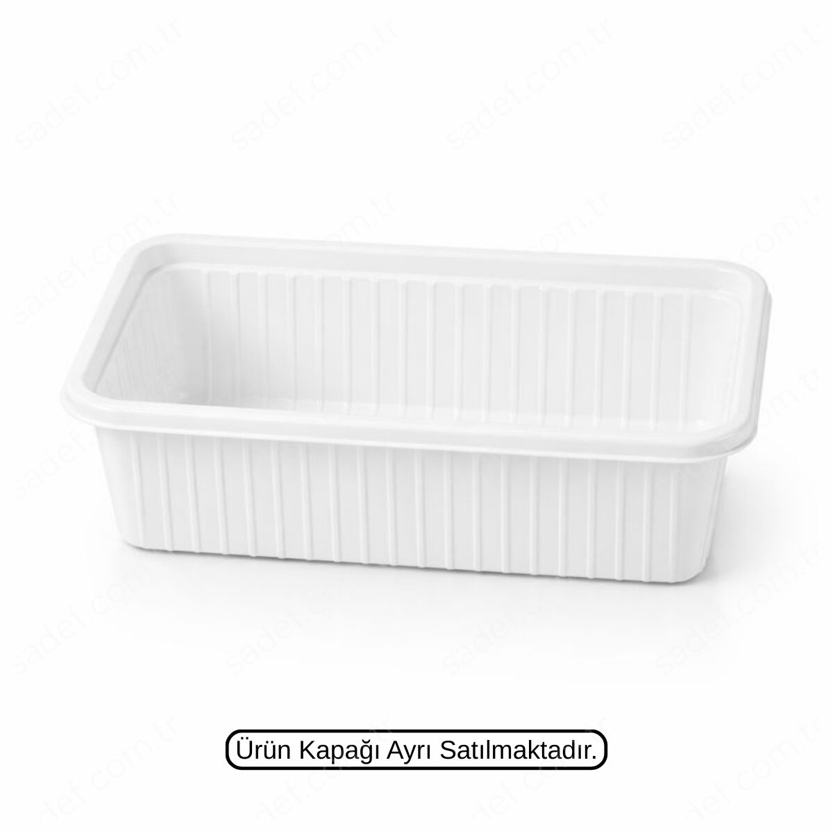 FT307 1000 ML PS DONDURMA KASE 205X110X60 FOLYOTERM 23,5 GR BEYAZ 450 ADET