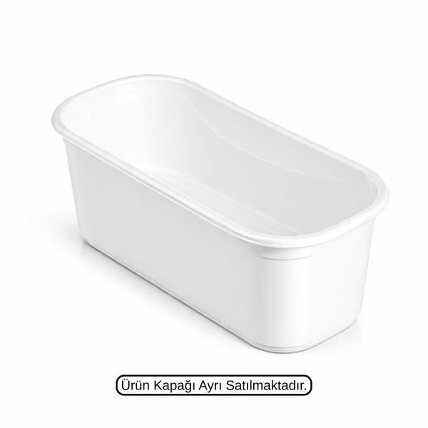 FT 600 350*160*125 5 LT DONDURMA KÜVET PS 108 GR BEYAZ FOLYOTERM 120 ADET