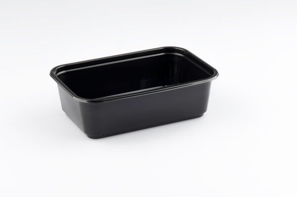 L-087-S LİMERA KAPAKSIZ KURABİYE KABI 1000 CC SİYAH 22,5 GR 600 ADET