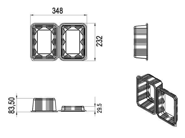 L-120-Y LİMERA SIZDIRMAZ 2000 CC YÜKSEK KAPAK 43 GR 300 ADET