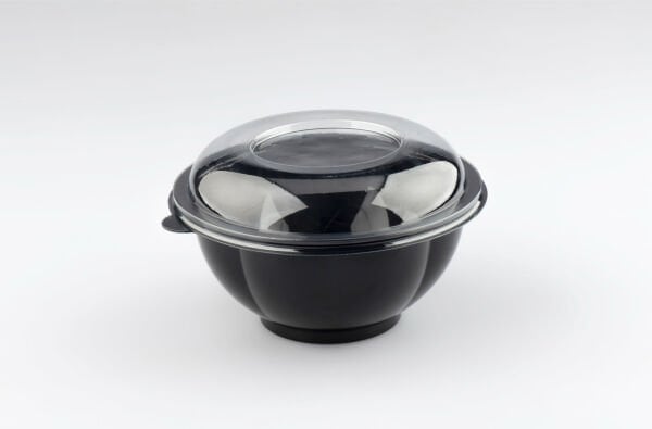 L-300-S LİMERA SALATA KASE 1000 CC SİYAH 20 GR 600 ADET