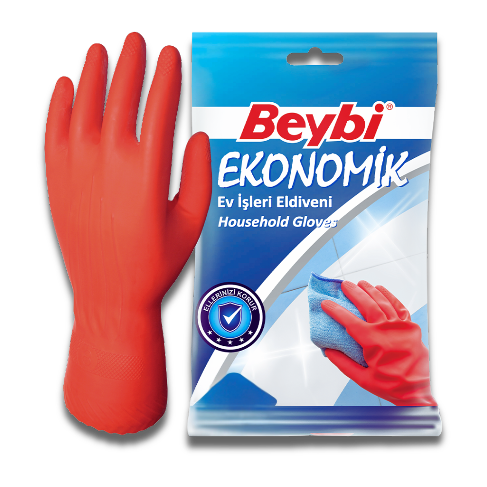 BEYBİ 10-10,5 BULAŞIK ELDİVENİ X LARGE 1 ÇİFT X 25 ADET