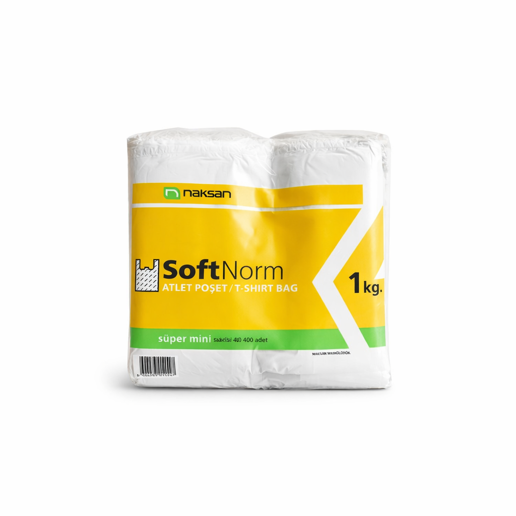 NAKSAN SOFT NORM POŞET ( 17X32 CM SÜPER MİNİ BOY ) BEYAZ 10 KG