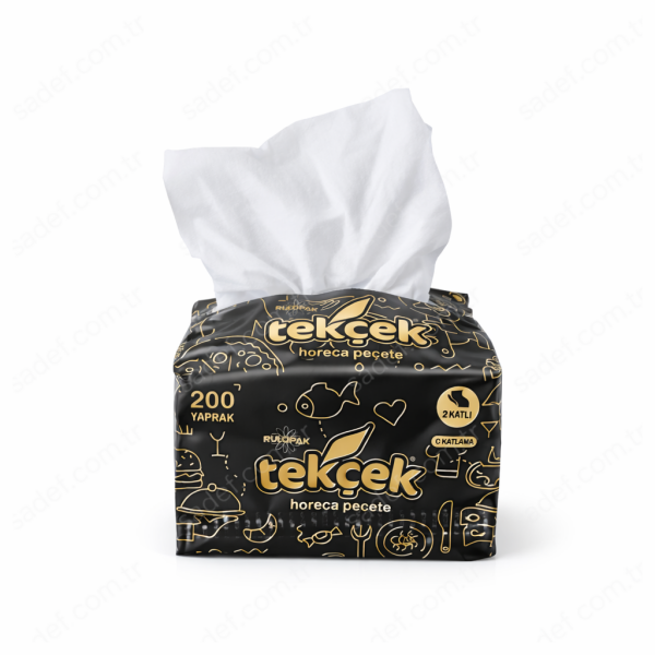 RULOPAK TEKÇEK V KATLI DİSPENSER PEÇETE 2 KATLI 18X200
