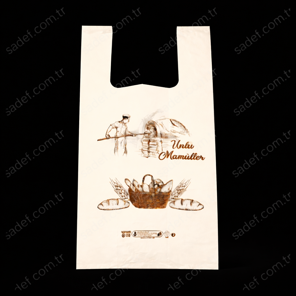 BASKILI RULO POŞET ( 25X47 CM ORTA BOY ) 150X10 AD 6 KG ( UNLU MAMÜLLER )
