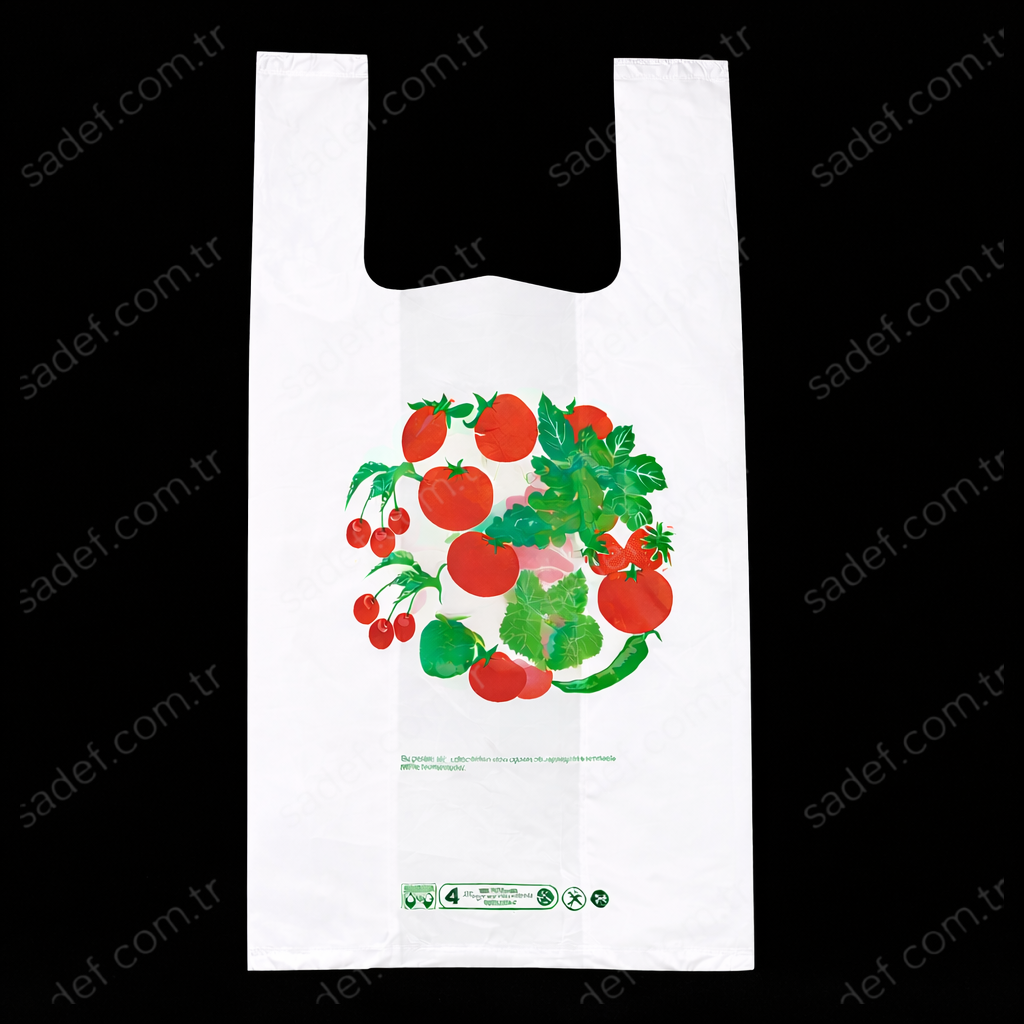 BASKILI RULO POŞET ( 29X54 CM BÜYÜK BOY ) 100X10 AD 6 KG ( SEBZE MEYVE )