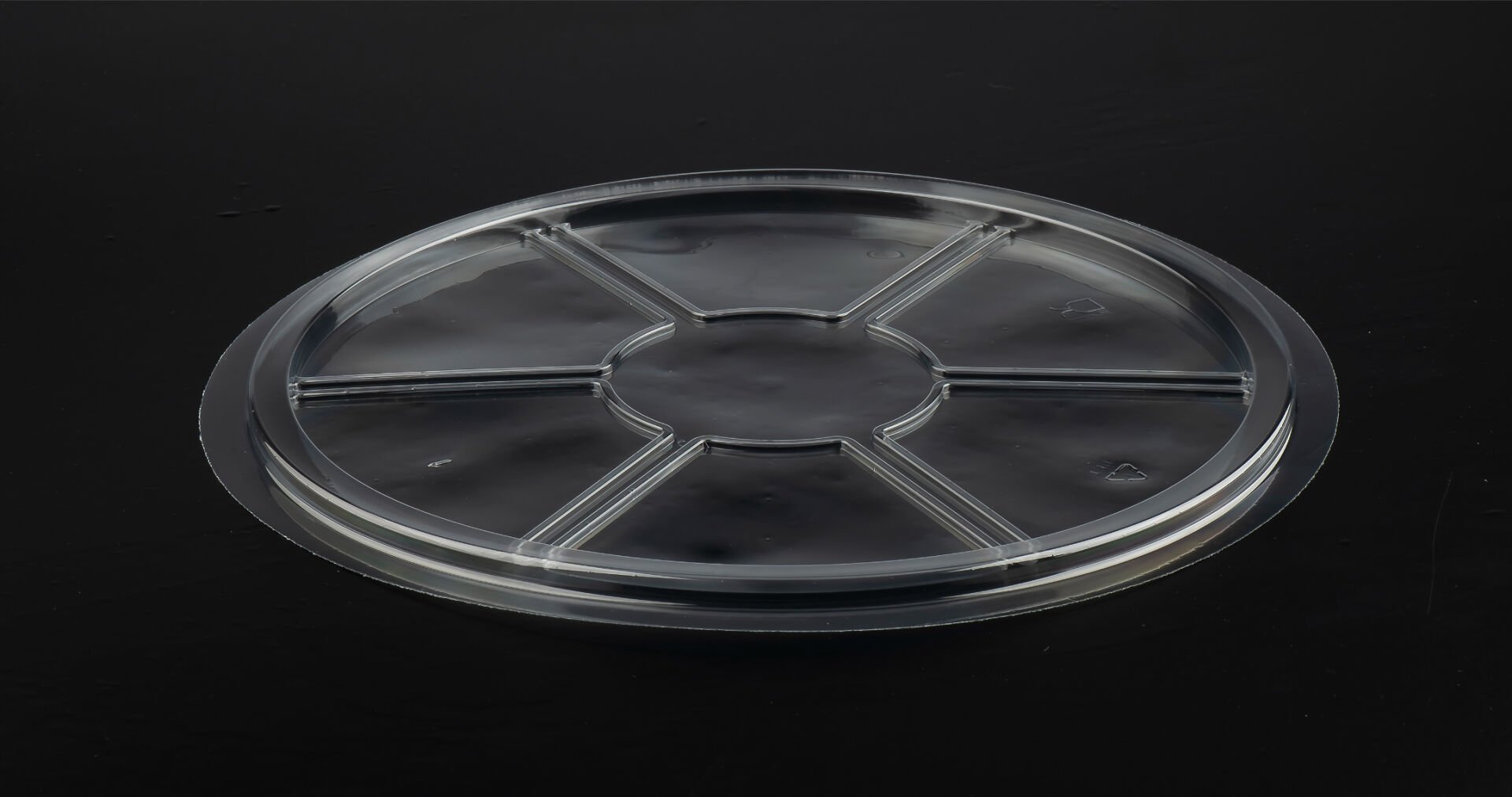 L-455 LİMERA YUVARLAK 7 BÖLMELİ KAPAK 19,5 GR 400 ADET