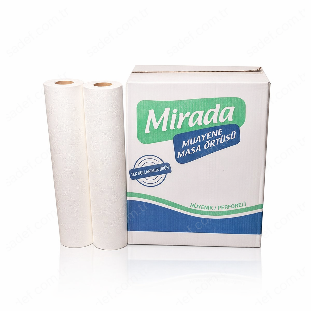 LAMİNESİZ MUAYENE MASA ÖRTÜSÜ 50 CMX40 MT 6 AD