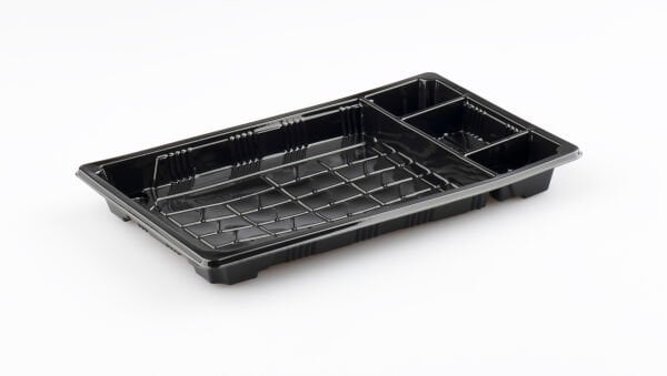 L-ST10 LİMERA SUŞİ (216X136) 4 BÖLMELİ GÖVDE + KAPAK 35 GR 300 ADET