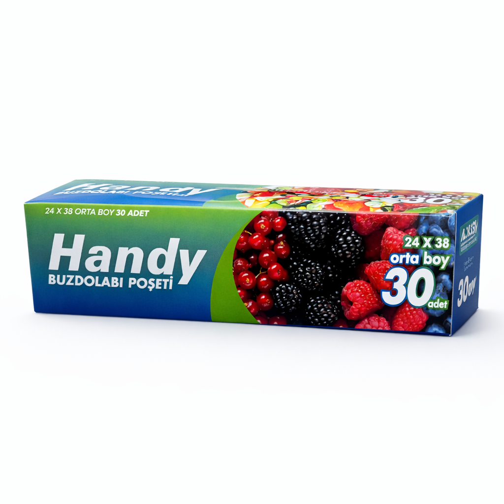 NAKSAN BUZDOLABI POŞETİ ( 24X38 CM ORTA BOY ) ŞEFFAF 30 AD X 100 PAKET