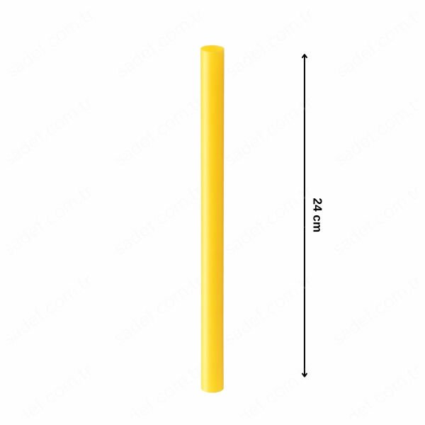 KARIŞIK RENK - FROZEN PİPET 24 CM 100 AD