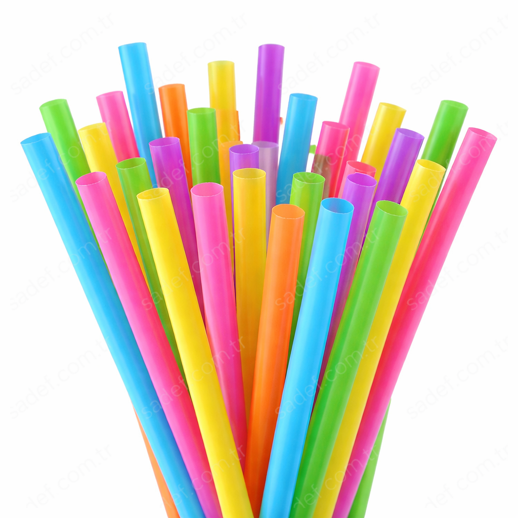 KARIŞIK RENK - FROZEN PİPET 24 CM 100 AD X 50 PAKET