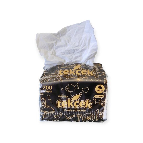 RULOPAK TEKÇEK HORECA PEÇETE 2 KATLI 18X200