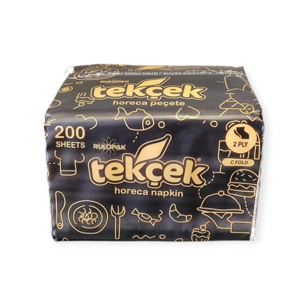 RULOPAK TEKÇEK HORECA PEÇETE 2 KATLI 18X200