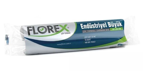 528 END BÜYÜK ÇÖP POŞET 160 GR 10X25 AD 4 KG 33 MC SİYAH
