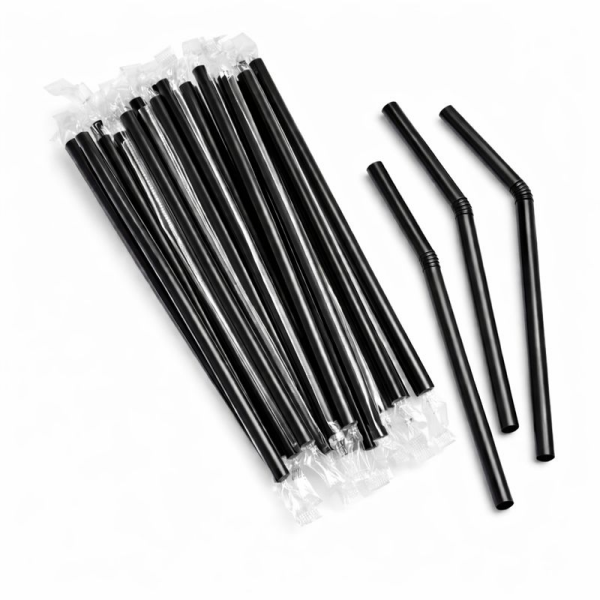 ( SİYAH ) JELATİNLİ KÖRÜKLÜ FROZEN PİPET 24 CM 100 AD X 50 PAKET