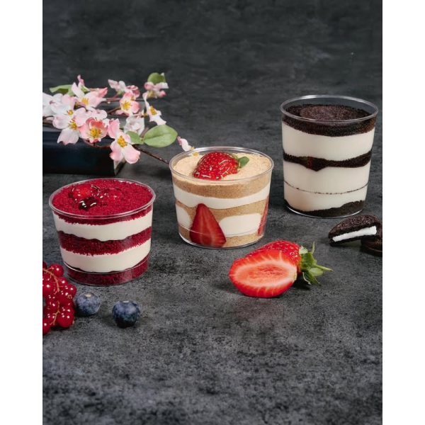 MAY356 250 CC BODEGA KAP ŞEFFAF 300 ADET