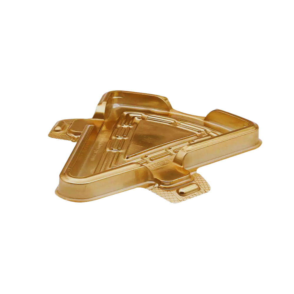 ÖZGE ÜÇGEN PASTA KAP GÖVDE 6,5 GR GOLD 200 ADET