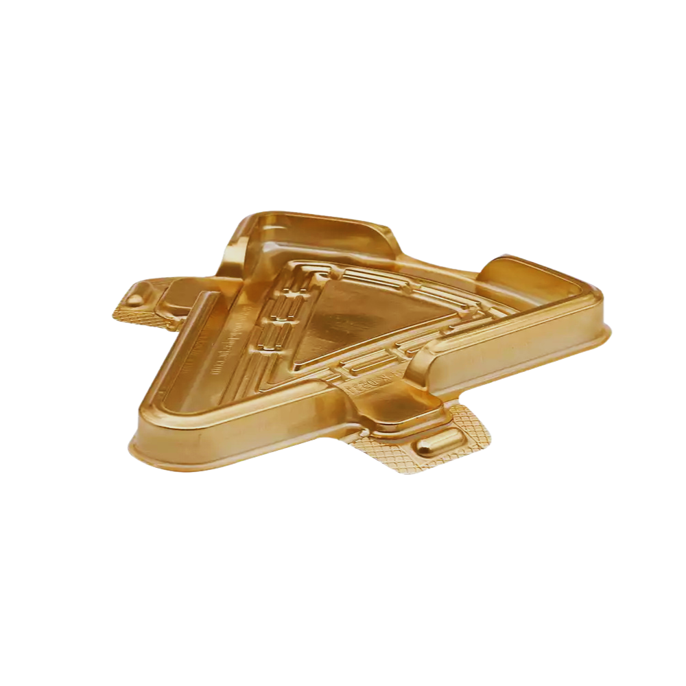 ÖZGE ÜÇGEN PASTA KAP GÖVDE 6,5 GR GOLD 200 ADET