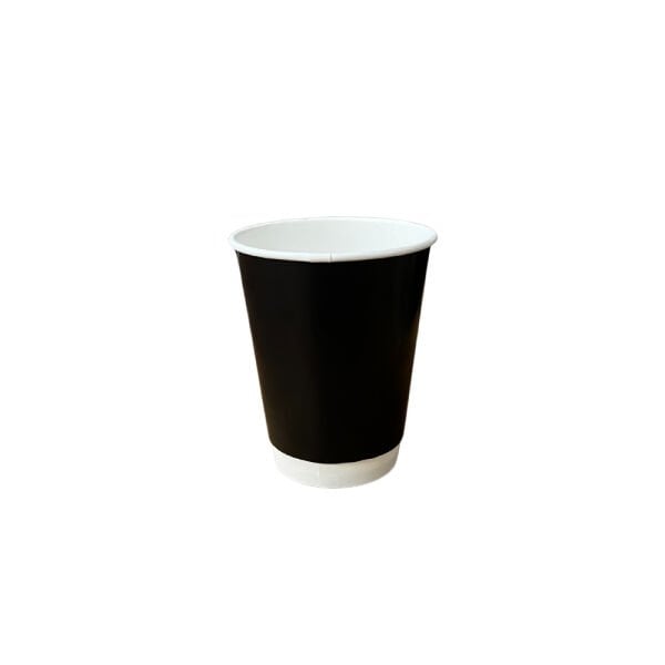 SİYAH DOUBLE WALL ARNES 14 OZ BASKISIZ KARTON BARDAK SICAK 500 ADET