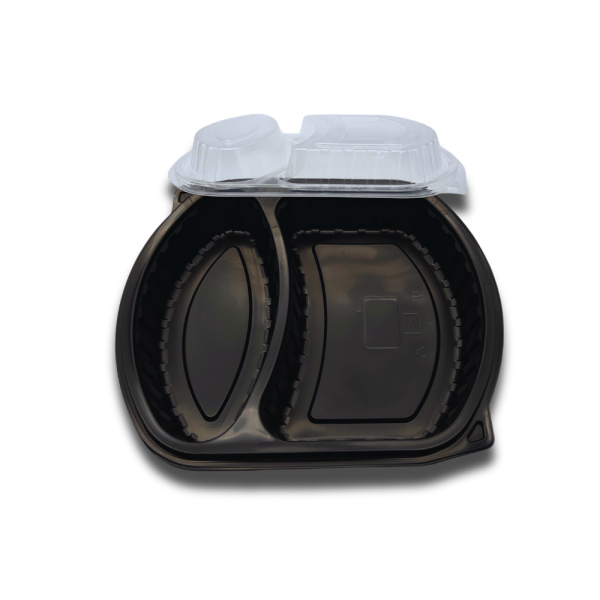 2 BÖLMELİ GIDA KABI SET MEYPAK ( SICAĞA DAYANIKLI ) 200 ADET